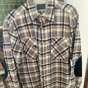Pendleton Plaid Wool vintage Shirt